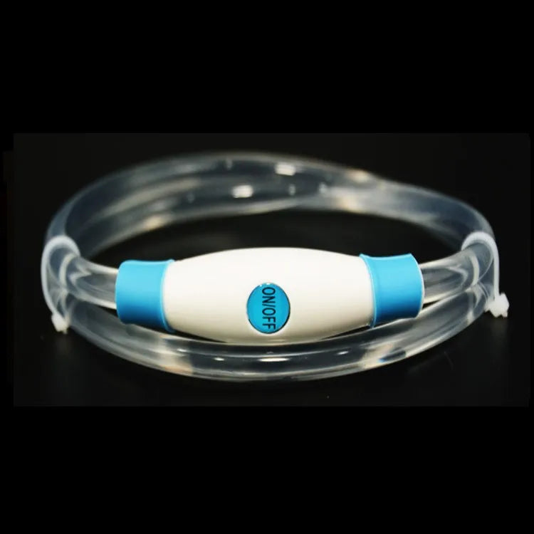 LED Dog Collar Rechargeable 3 Working Mode More Lighter Max 70Cm Night Safety Flashing Glow Collar anti Lost Night Collar