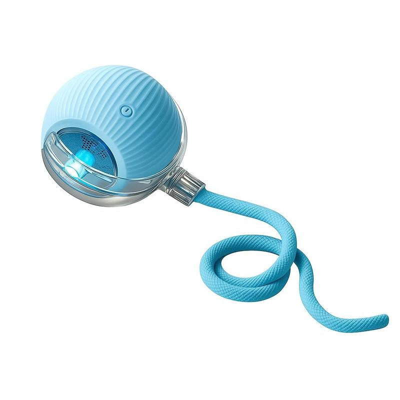 【Halloween Limited Mizusu Interactive Cat & Dog Teaser Toy with Two Additional Tails, Kitten Rolling Ball Toy, Pet Supplies, Dog & Cat Accessories Cute Dog Toys