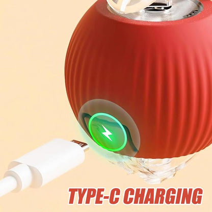Electric Cat Ball Toy with Rope, Interactive Cat Teaser Toy, Automatic Rolling Ball Toy, Pet Supplies, Dog & Cat Accessories